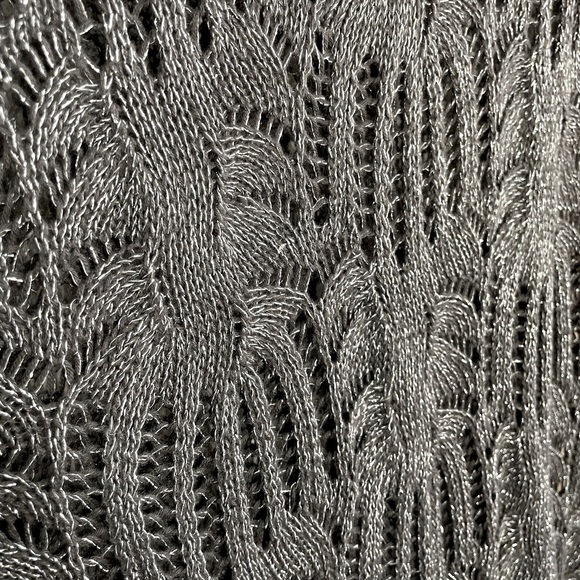 Sparkly Lace Knit Sweater - Picture 3 of 7